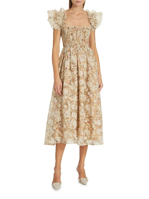 Women's midi dress weekend -Chaumont Midi Dress In Peach