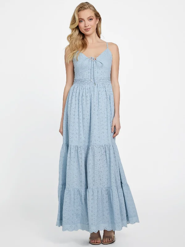 ladies-maxi-dress-photo-sweep-Stacee Eyelet Maxi Dress