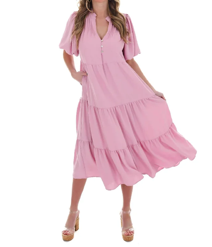 ladies-maxi-dress-autumn-drift-Where I Go Maxi Dress In Light Pink