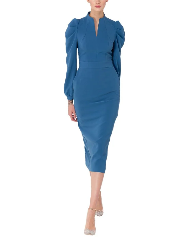 Women's midi dress structured -BGL Midi Dress