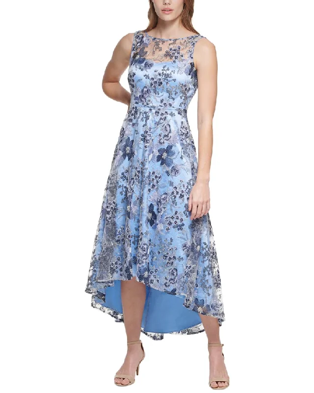 Women's midi dress sale -Eliza J Embroidered Midi Dress