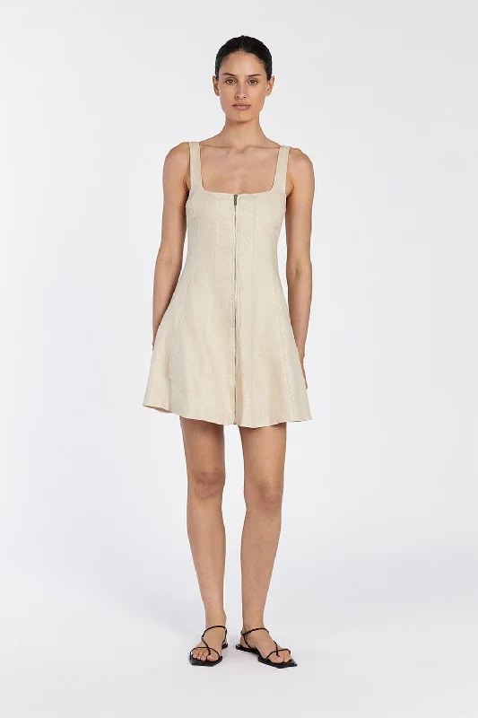 ladies-mini-dress-insta-mini-HARRIET SAND LINEN MINI DRESS