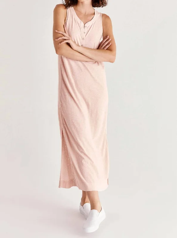 ladies-maxi-dress-silver-drift-The Summertown Maxi Dress in Muted Blush