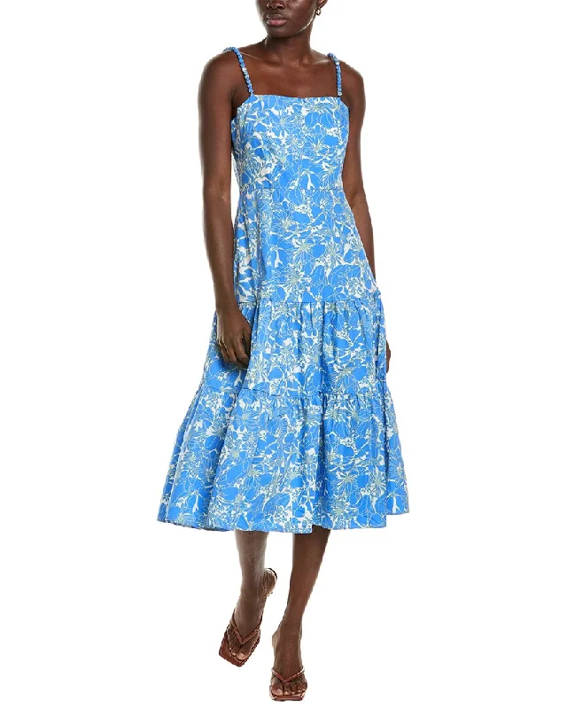 Women's midi dress eye-catching -o.p.t. Dagney Midi Dress