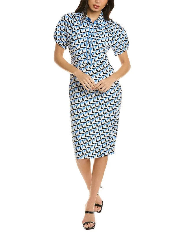 Women's midi dress winter -Diane von Furstenberg New Elly Midi Dress