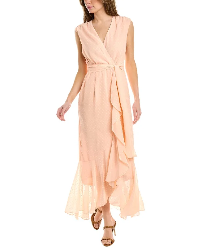 ladies-maxi-dress-viral-sway-MAISON TARA Dot Maxi Dress