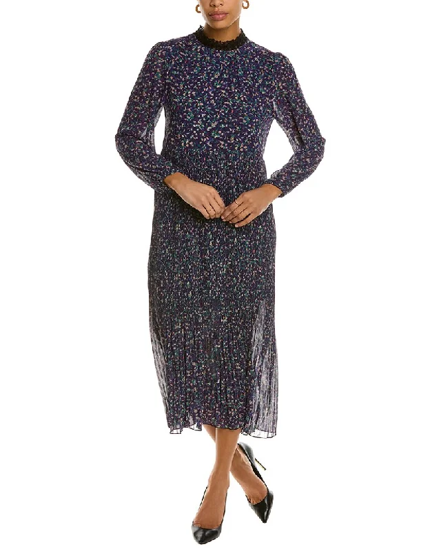 Women's midi dress Halloween -ANNA KAY Lace Collar Midi Dress