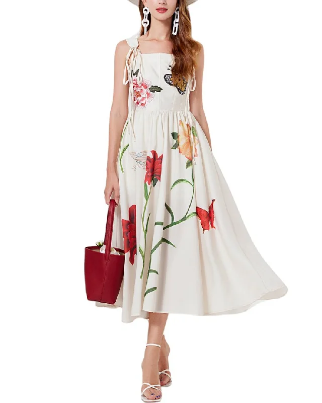 Women's midi dress special occasion -KAIMILAN Midi Dress